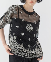 TAAKK | 【TAAKK/ターク】Mesh T-shirts/メッシュTシャツ(Tシャツ/カットソー)
