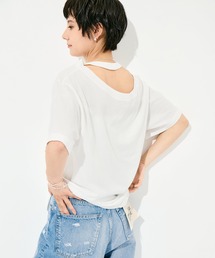 INSCRIRE | [INSCRIRE/アンスクリア]Raffy Gauze 2-Way T-Shirt(Tシャツ/カットソー)