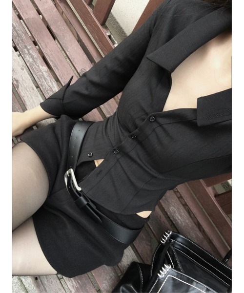 CladdA(クラタ)の「minimal shorts, black(その他パンツ・レディース・ブラック・FREE)」の13枚目の写真