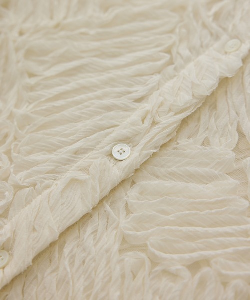 SALON adam et rope'(サロン アダム エ ロペ)の「Cut off embroidery ブラウス(シャツ/ブラウス・レディース・キナリ/ブラック・FREE)」の21枚目の写真