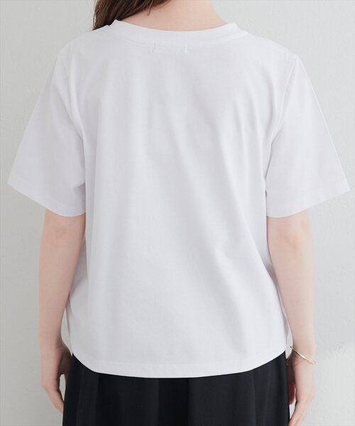 natural couture(ナチュラルクチュール)の「アソートCATフォトT(Tシャツ/カットソー・レディース・オフホワイト/スミクロ/その他1・FREE)」の20枚目の写真
