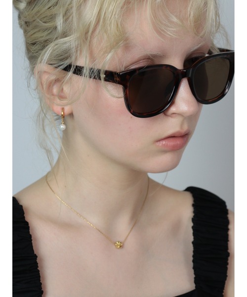 Bilan(ビラン)の「【BILAN】( 金属アレルギー軽減 サージカルステンレス ) Pearl Drop Pierce / パールドロップピアス(ピアス(両耳用)・レディース・ゴールド・FREE)」の7枚目の写真
