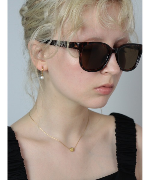 Bilan(ビラン)の「【BILAN】( 金属アレルギー軽減 サージカルステンレス ) Pearl Drop Pierce / パールドロップピアス(ピアス(両耳用)・レディース・ゴールド・FREE)」の8枚目の写真
