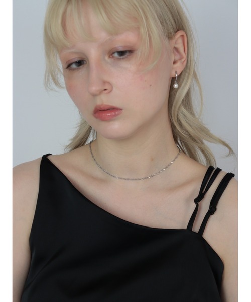Bilan(ビラン)の「【BILAN】( 金属アレルギー軽減 サージカルステンレス ) Pearl Drop Pierce / パールドロップピアス(ピアス(両耳用)・レディース・ゴールド・FREE)」の9枚目の写真