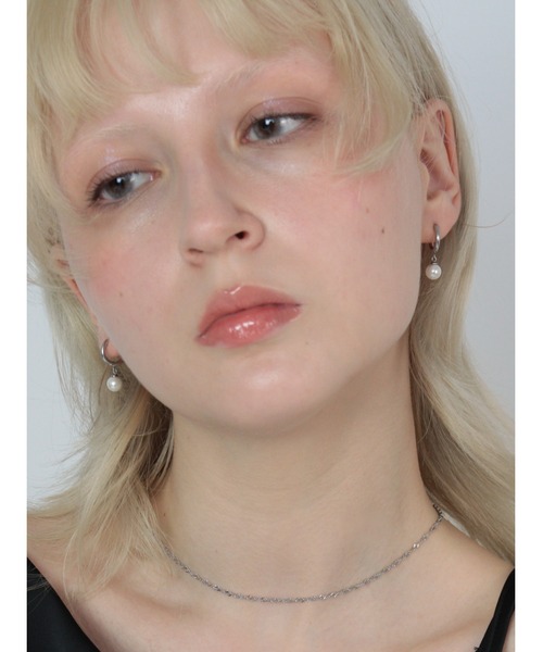 Bilan(ビラン)の「【BILAN】( 金属アレルギー軽減 サージカルステンレス ) Pearl Drop Pierce / パールドロップピアス(ピアス(両耳用)・レディース・ゴールド・FREE)」の12枚目の写真