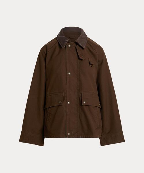 POLO RALPH LAUREN(ポロ ラルフ ローレン)の「コットン ユーティリティ ジャケット(カバーオール・レディース・ブラウン・S/M/L/XS/XXS)」の9枚目の写真