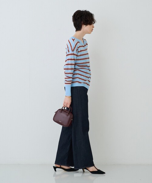 YAHKI（ヤーキ）の「【YAHKI/ヤーキ】ミニハンドルショルダーバッグ SOFT W FACE（トートバッグ・レディース・ボルドー・フリー）」の12枚目の写真