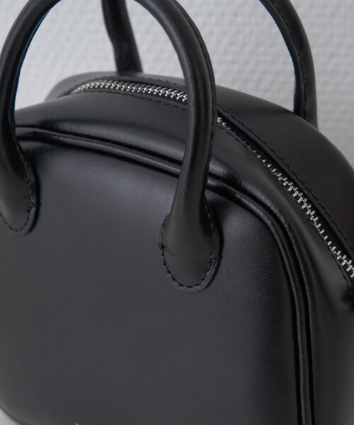YAHKI（ヤーキ）の「【YAHKI/ヤーキ】ミニハンドルショルダーバッグ SOFT W FACE（トートバッグ・レディース・ボルドー・フリー）」の3枚目の写真