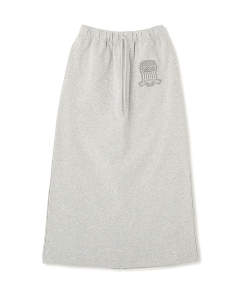 AVIREX(アヴィレックス)の「SIGNATURE VARSITY LOGO SWEAT SKIRT(スカート・レディース・オフホワイト/グレー/ブラック・M/S)」の12枚目の写真