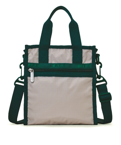 LeSportsac(レスポートサック)の「MINI N/S TOTE ドリフトストーン/エデングリーン(ショルダーバッグ・レディース・グレー・FREE)」の4枚目の写真