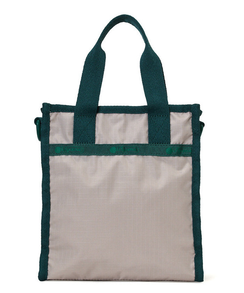 LeSportsac(レスポートサック)の「MINI N/S TOTE ドリフトストーン/エデングリーン(ショルダーバッグ・レディース・グレー・FREE)」の6枚目の写真