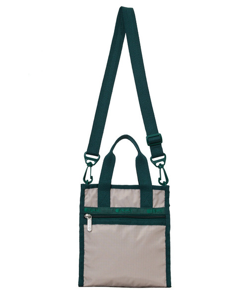 LeSportsac(レスポートサック)の「MINI N/S TOTE ドリフトストーン/エデングリーン(ショルダーバッグ・レディース・グレー・FREE)」の7枚目の写真