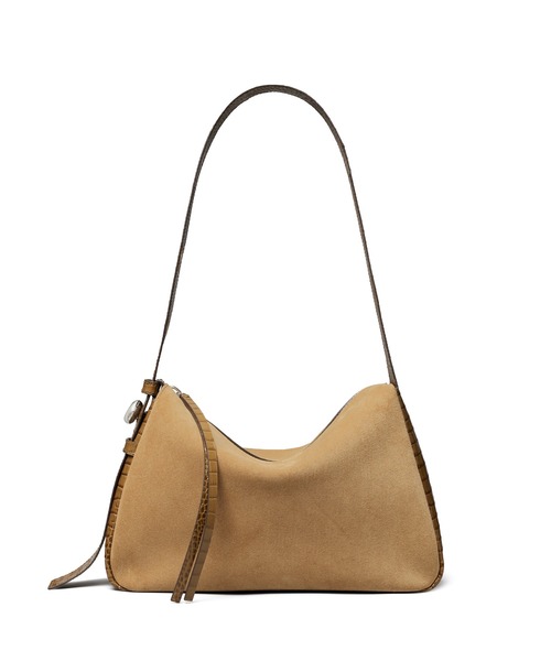 TORY BURCH（トリーバーチ）の「ロミー スエード ショルダーバッグ（ショルダーバッグ・レディース・サンドベージュ・ONE SIZE）」の2枚目の写真