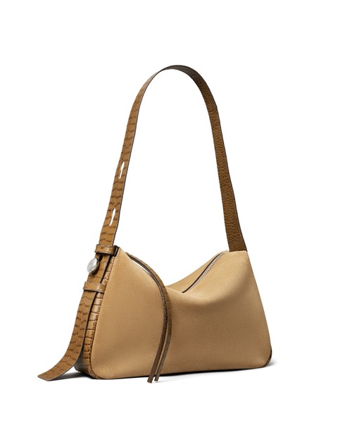 TORY BURCH（トリーバーチ）の「ロミー スエード ショルダーバッグ（ショルダーバッグ・レディース・サンドベージュ・ONE SIZE）」の5枚目の写真