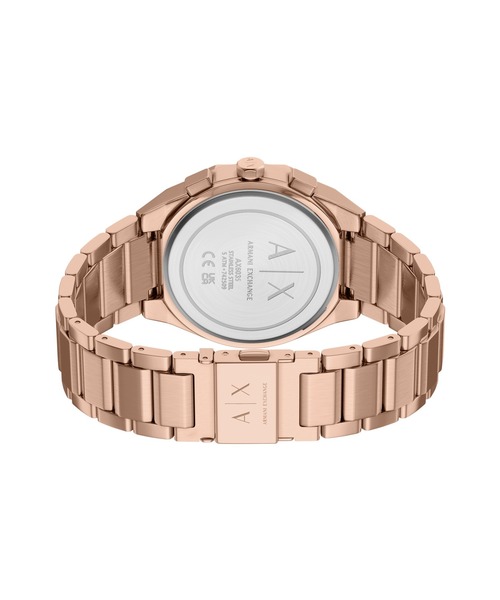 ARMANI EXCHANGE(アルマーニエクスチェンジ)の「アルマーニ・エクスチェンジ 腕時計 レディース アナログ ステンレス AX6035(アナログ腕時計・レディース・ピンクゴールド・FREE)」の3枚目の写真