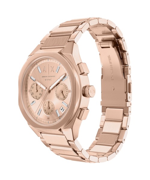 ARMANI EXCHANGE(アルマーニエクスチェンジ)の「アルマーニ・エクスチェンジ 腕時計 レディース アナログ ステンレス AX6035(アナログ腕時計・レディース・ピンクゴールド・FREE)」の6枚目の写真