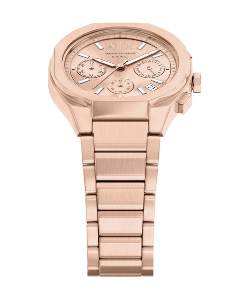 ARMANI EXCHANGE(アルマーニエクスチェンジ)の「アルマーニ・エクスチェンジ 腕時計 レディース アナログ ステンレス AX6035(アナログ腕時計・レディース・ピンクゴールド・FREE)」の7枚目の写真
