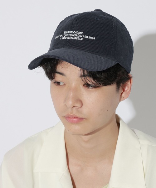 LAKOLE(ラコレ)の「コーデュロイロゴCAP / 1051111(キャップ・メンズ・ベージュ/ネイビー/ブルー・9)」の22枚目の写真