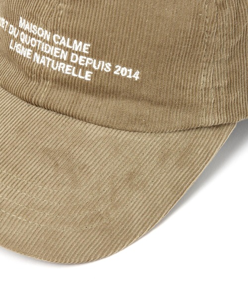 LAKOLE(ラコレ)の「コーデュロイロゴCAP / 1051111(キャップ・メンズ・ベージュ/ネイビー/ブルー・9)」の14枚目の写真