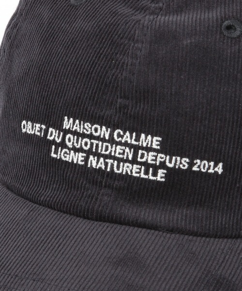 LAKOLE(ラコレ)の「コーデュロイロゴCAP / 1051111(キャップ・メンズ・ベージュ/ネイビー/ブルー・9)」の8枚目の写真