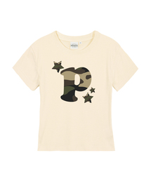 BIG ENCODE レディース スリムフィット半袖Tシャツ 5 COLORS