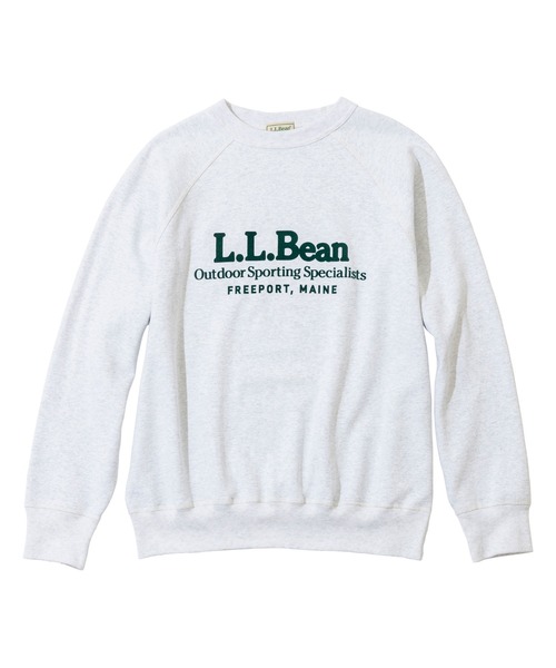 L.L.Bean(エルエルビーン)の「【JAPAN EDITION】ポーテージ・クルーネック・スウェットシャツ(スウェット・メンズ・ネイビー/ライトグレー・MEDIUM/SMALL/LARGE)」の2枚目の写真