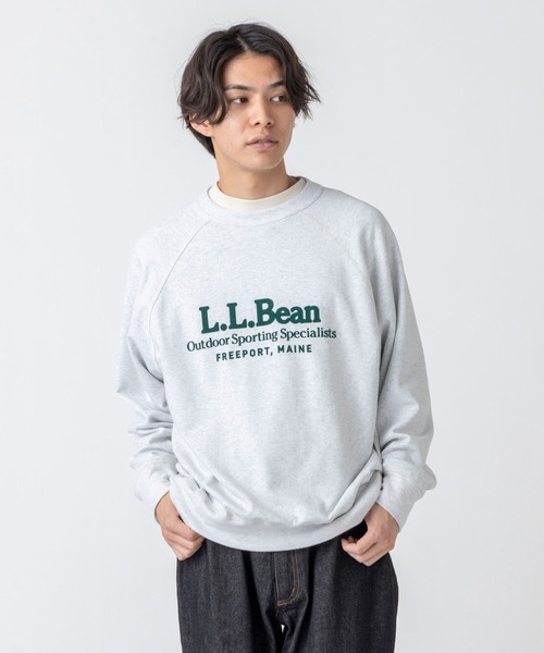 L.L.Bean(エルエルビーン)の「【JAPAN EDITION】ポーテージ・クルーネック・スウェットシャツ(スウェット・メンズ・ネイビー/ライトグレー・MEDIUM/SMALL/LARGE)」の3枚目の写真
