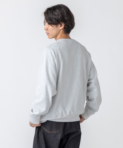 L.L.Bean(エルエルビーン)の「【JAPAN EDITION】ポーテージ・クルーネック・スウェットシャツ(スウェット・メンズ・ネイビー/ライトグレー・MEDIUM/SMALL/LARGE)」の5枚目の写真