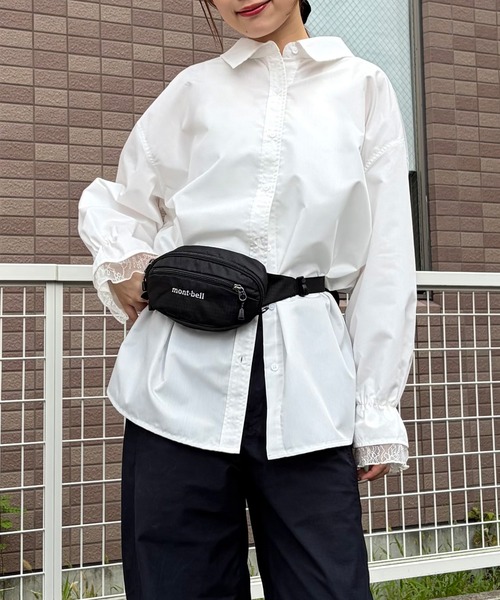 junoah(ジュノア)の「レースフリルキャンディースリーブシャツ(シャツ/ブラウス・レディース・ブルー/ホワイト/ピンク・SMALL/MEDIUM/LARGE)」の4枚目の写真