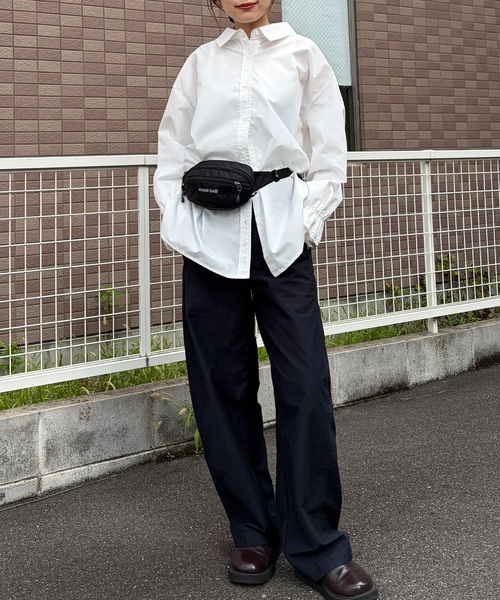 junoah(ジュノア)の「レースフリルキャンディースリーブシャツ(シャツ/ブラウス・レディース・ブルー/ホワイト/ピンク・SMALL/MEDIUM/LARGE)」の6枚目の写真