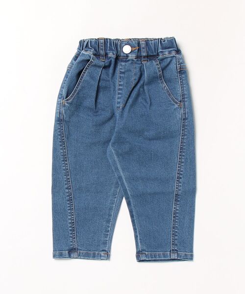 maarook（マルーク）の「ハイストレッチミドルカーブロングパンツ（デニムパンツ・キッズ・ネイビー・110cm/100cm/90cm/130cm/120cm）」の15枚目の写真