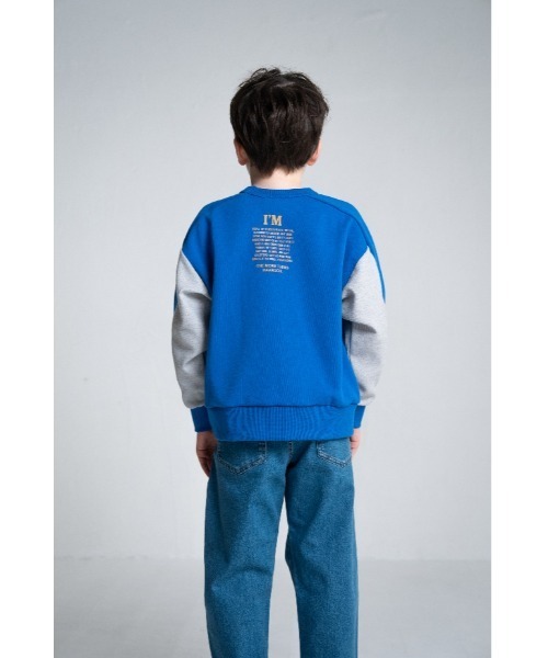 maarook（マルーク）の「ハイストレッチミドルカーブロングパンツ（デニムパンツ・キッズ・ネイビー・110cm/100cm/90cm/130cm/120cm）」の10枚目の写真