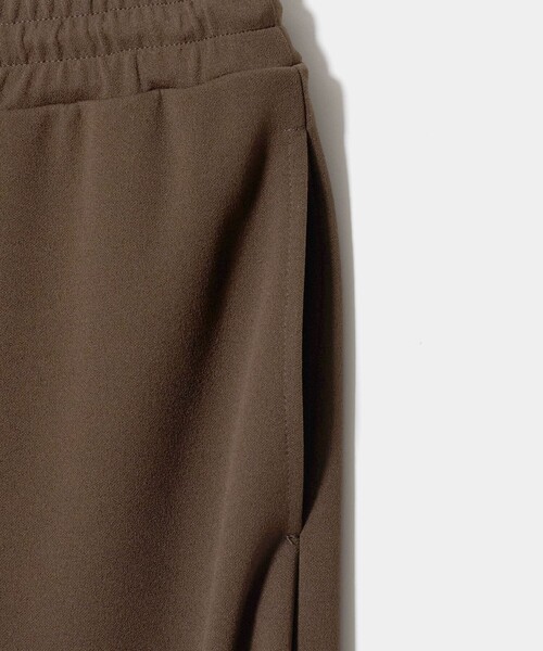 BEAUTY&YOUTH UNITED ARROWS（ビューティーアンドユースユナイテッドアローズ）の「【WEB限定】ジャージー ドローコードイージーパンツ ウォッシャブル（その他パンツ・レディース・ライトグレー/ブラック/ダークブラウン・M/S）」の9枚目の写真