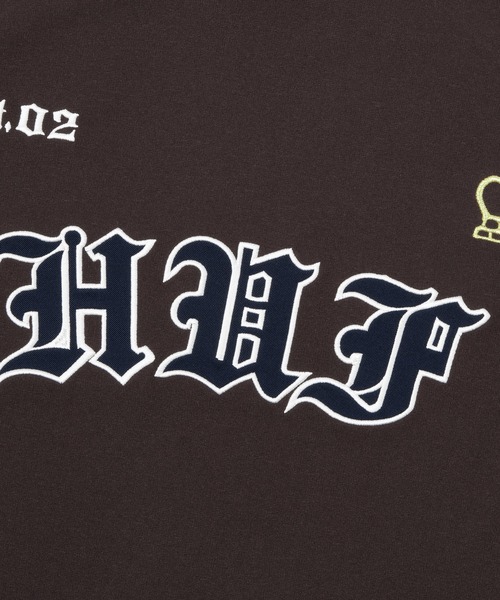 HUF（ハフ）の「HARD LUXE JERSEY LS CREW（ジャージ・メンズ・ブラウン/ライム・XL/L/M/S）」の21枚目の写真