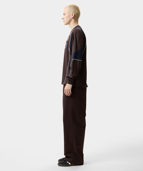 HUF（ハフ）の「HARD LUXE JERSEY LS CREW（ジャージ・メンズ・ブラウン/ライム・XL/L/M/S）」の10枚目の写真