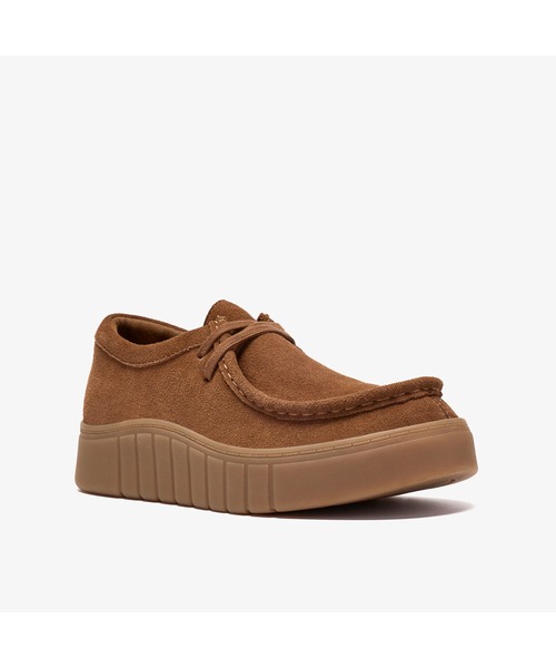 Clarks(クラークス)の「Mykah Beat/マイカビート(ダークタンスエード)(モカシン/デッキシューズ・レディース・タン・UK3/UK3.5/UK4/UK4.5/UK5/UK5.5/UK6)」の4枚目の写真