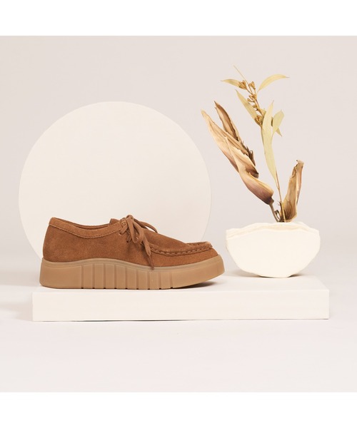 Clarks(クラークス)の「Mykah Beat/マイカビート(ダークタンスエード)(モカシン/デッキシューズ・レディース・タン・UK3/UK3.5/UK4/UK4.5/UK5/UK5.5/UK6)」の18枚目の写真