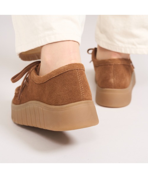Clarks(クラークス)の「Mykah Beat/マイカビート(ダークタンスエード)(モカシン/デッキシューズ・レディース・タン・UK3/UK3.5/UK4/UK4.5/UK5/UK5.5/UK6)」の17枚目の写真