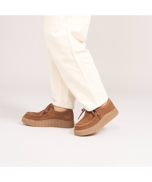 Clarks(クラークス)の「Mykah Beat/マイカビート(ダークタンスエード)(モカシン/デッキシューズ・レディース・タン・UK3/UK3.5/UK4/UK4.5/UK5/UK5.5/UK6)」の13枚目の写真