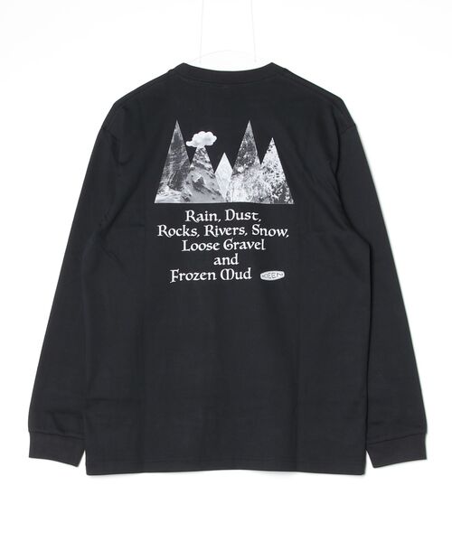KEEN(キーン)の「OC/RP MOUNTAINEERING LS TEE / OC/RP マウンテニアリング LS ティー(Tシャツ/カットソー・レディース・ブラック・L/XL/M/S)」の2枚目の写真
