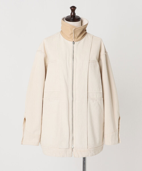 plage(プラージュ)の「vintage like ox ブルゾン(その他アウター・レディース・キャメル/アイボリー・38/36)」の18枚目の写真