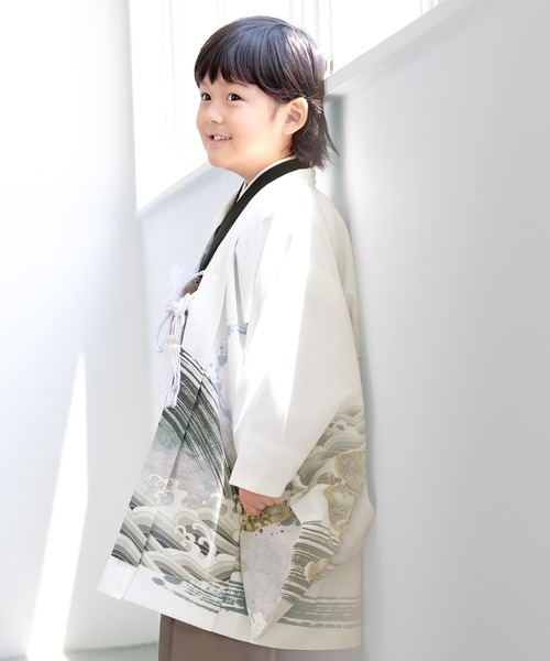 七五三着物セット 5歳 男の子 フルセット（羽織/着物/袴/襦袢/雪駄/帯