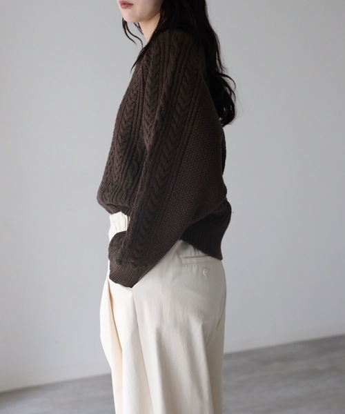 model: 164cm. 着用サイズ：FREE