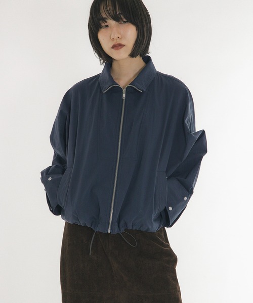 KBF(ケイビーエフ)の「『別注』Lee Izumida×KBF ブルゾン(ブルゾン・レディース・ネイビー/ライトベージュ/オフホワイト・ONE)」の22枚目の写真