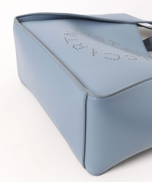 STELLA McCARTNEY(ステラマッカートニー)の「Logo Crossbody Tote Bag / ロゴ クロスボディ トートバッグ(トートバッグ・レディース・ブルーグレー・ONE SIZE)」の3枚目の写真