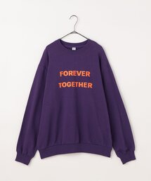 p.premier（ピードットプルミエ）の「親子お揃いでイロチ買いしたいロゴトレーナー(大人）（スウェット）」
