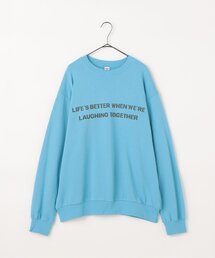親子お揃いでイロチ買いしたいロゴトレーナー(大人）