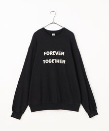 p.premier（ピードットプルミエ）の「親子お揃いでイロチ買いしたいロゴトレーナー(大人）（スウェット）」