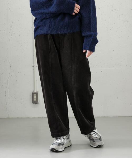 FORK&SPOON(フォークアンドスプーン)の「FORK&SPOON コーデュロイパンツ(その他パンツ・レディース・チャコールグレー/ホワイト系その他/ブラウン・1/2)」の16枚目の写真