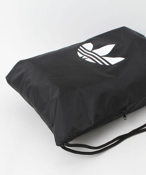adidas(アディダス)の「アディカラー ジムサック / アディダスオリジナルス adidas Originals(エコバッグ/サブバッグ・メンズ・ブラック・FREE)」の3枚目の写真